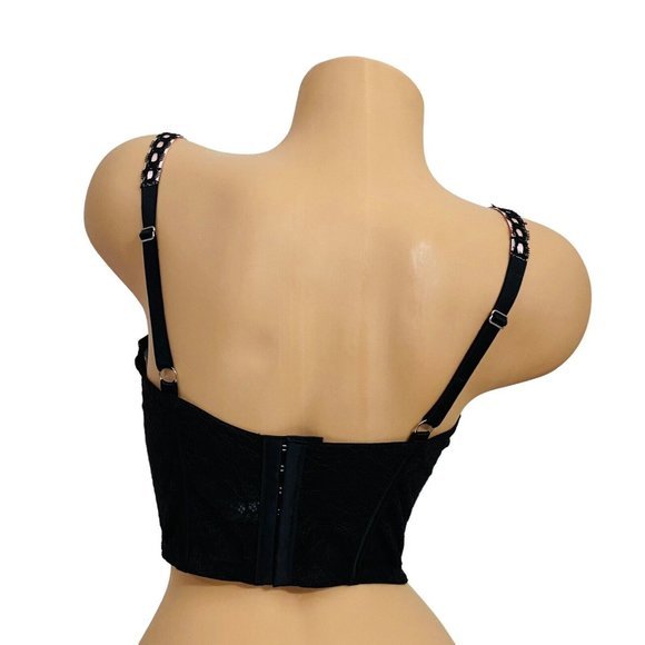 Victoria’s Secret MEDIUM (DD) Dream Angels Lightly Lined Ribbon Slot Bra Top - Picture 5 of 11